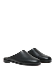 CIABATTA DONNA SEBAGO DAFNE BLACK IN PELLE NAPPA CON SUOLA IN CUOIO
