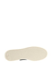 SCARPA UOMO S.W.C. DELLOW BLACK/WHITE IN CANVAS CON SUOLA IN GOMMA