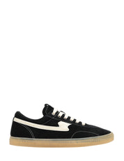 SCARPA UOMO S.W C. SURMA BLACK IN PELLE SCAMOSCIATA E SUOLA IN GOMMA