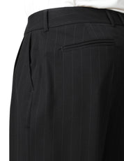 PANTALONE UOMO THESTROY INNO GESSATO WIDE LEG CON PINCES IN MISTO VISCOSA STRETCH