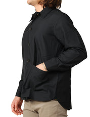 OVER SHIRT UOMO UNIVERSAL WORKS NERACON TASCHE DAVANTI