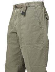 PANTALONE UOMO WHITESAND MILITARE IN COTONE CON CINTURA REGOLABILE IN VITA E TASCHE