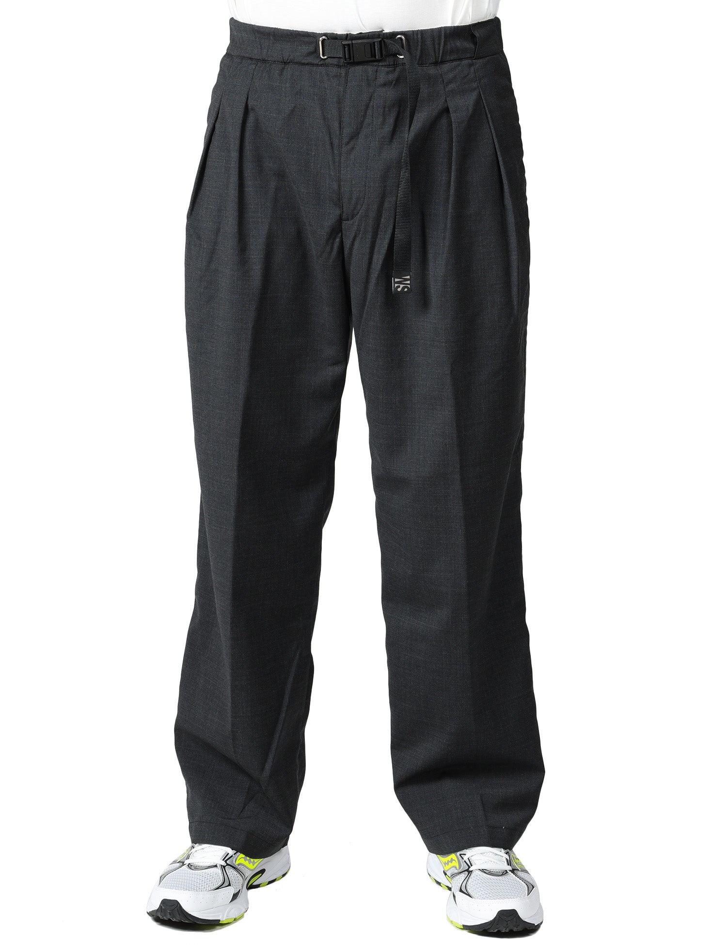 PANTALONE UOMO WHITESAND ANTRACITE A GAMBA DRITTA CON PINCES