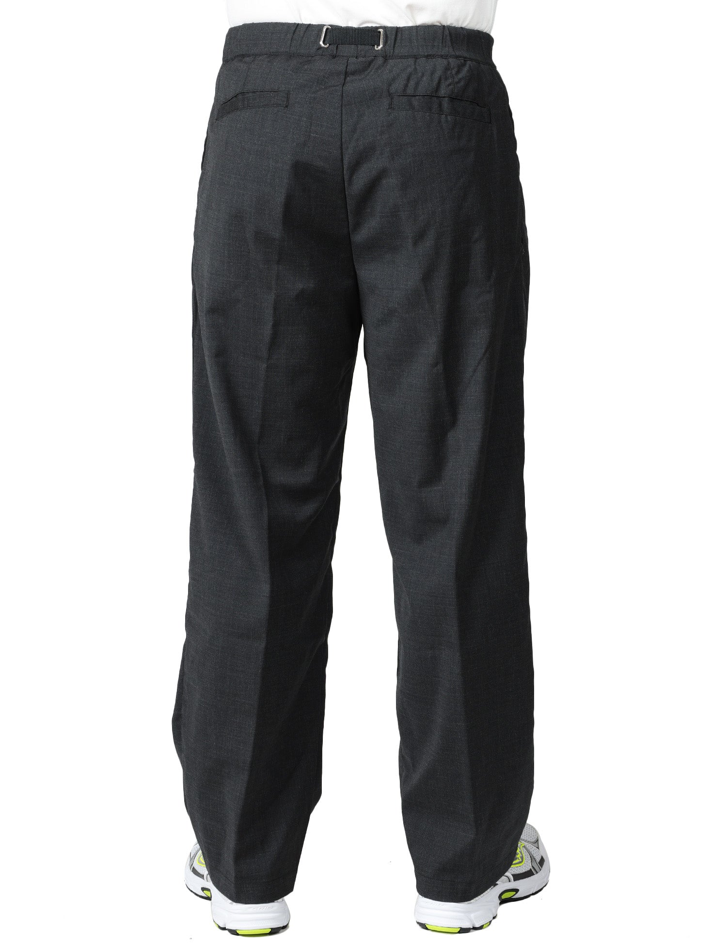 PANTALONE UOMO WHITESAND ANTRACITE A GAMBA DRITTA CON PINCES