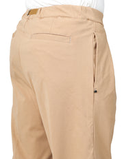PANTALONE UOMO WHITESAND SABBIA A GAMBA DRITTA CON PINCES E VITA REGOLABILE