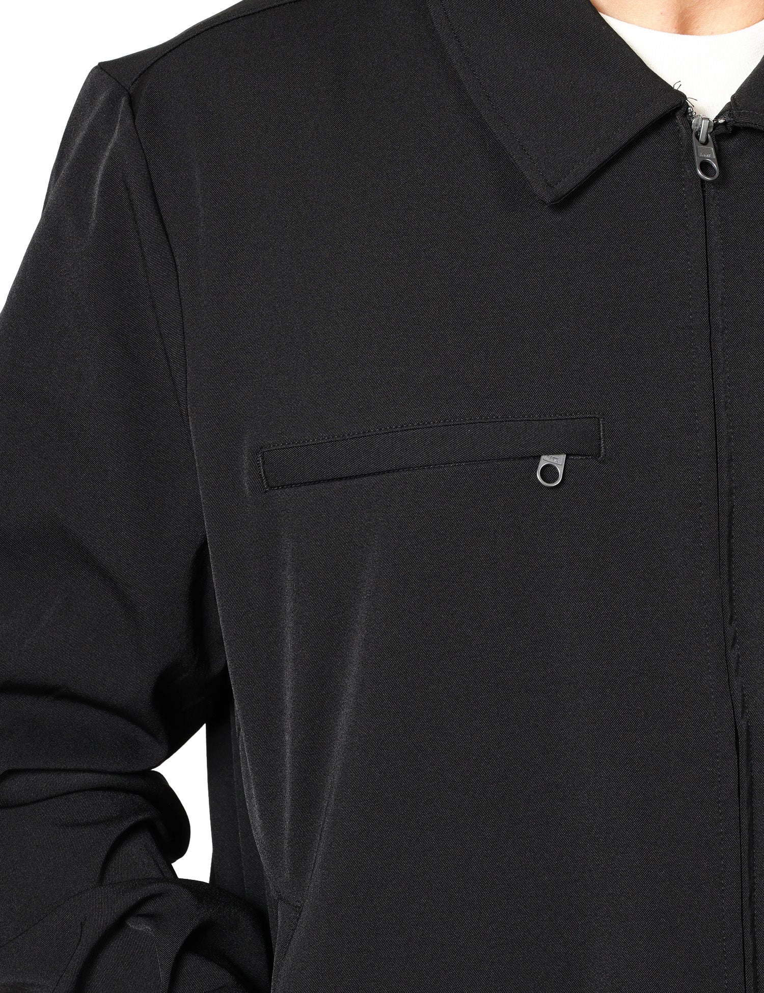 OVER SHIRT UOMO RAINS WOVEN TECH NERA OVERSIZE IN TESSUTO IDROREPELLENTE
