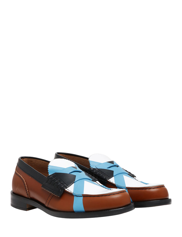 Mocassino antick tanbk/wt x salina