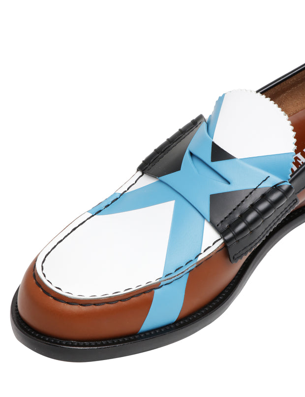 Mocassino antick tanbk/wt x salina