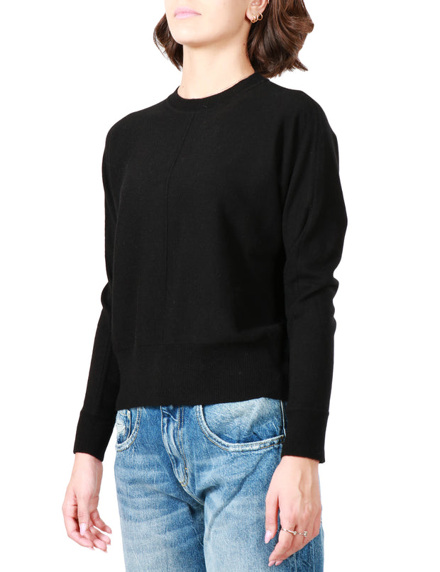 Maglia girocollo m/l kimono