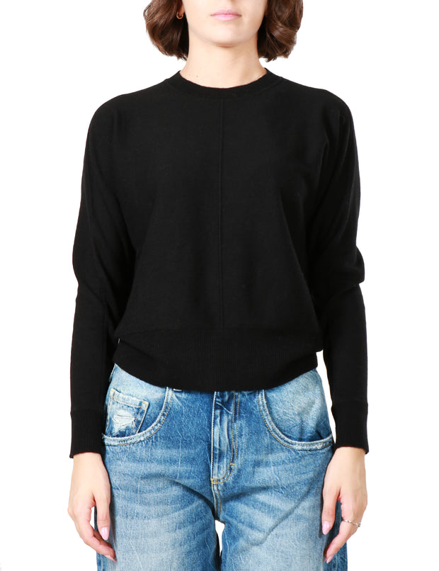 Maglia girocollo m/l kimono