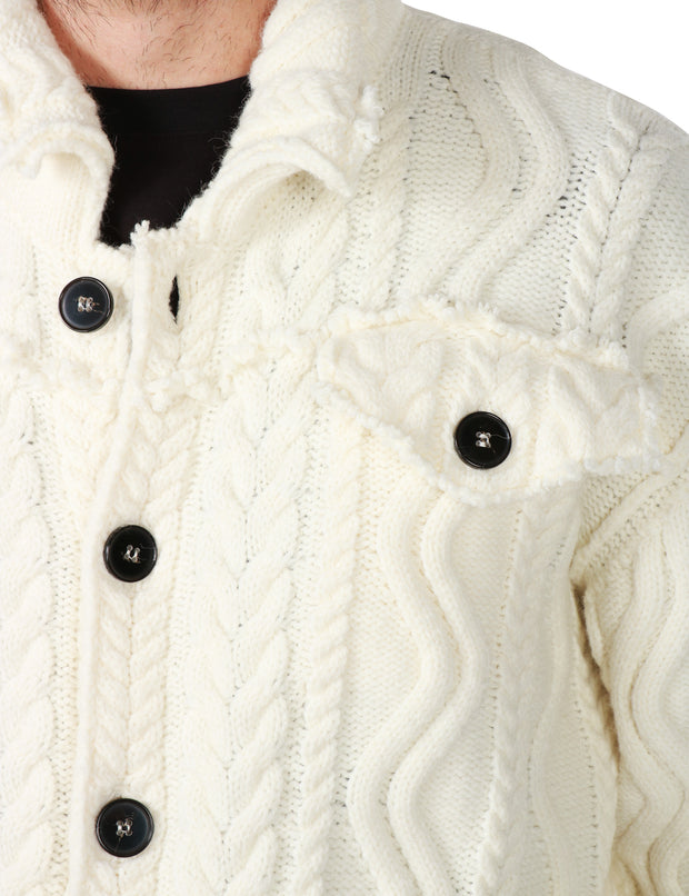 Cardigan camicia