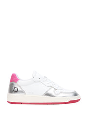 sneakers COURT LAMINATED WHITE-SILVER