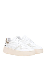 sneakers STEP CALF WHITE platinum