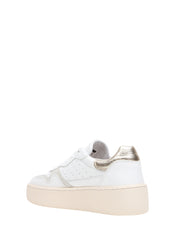 sneakers STEP CALF WHITE platinum
