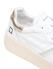 sneakers STEP CALF WHITE platinum