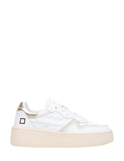 sneakers STEP CALF WHITE platinum