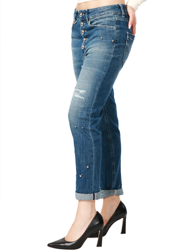 Jeans Koons loose in denim stretch