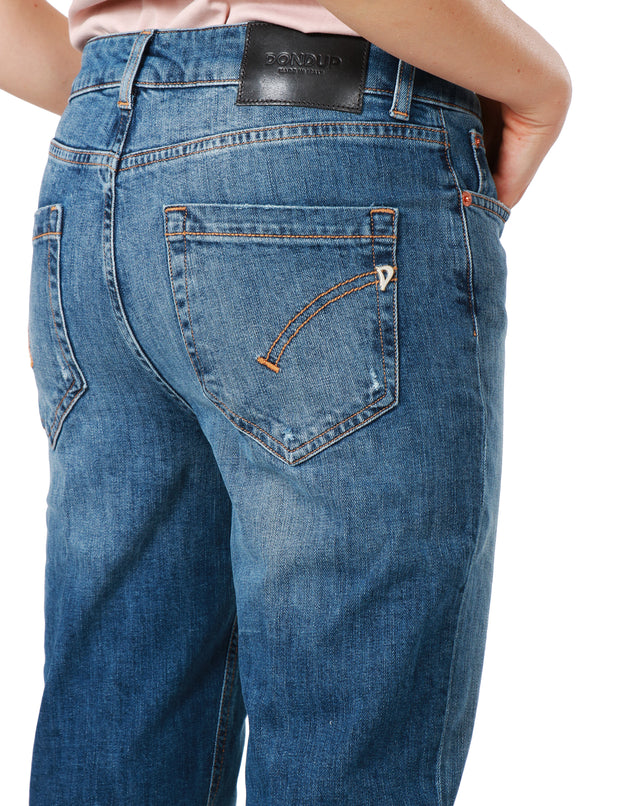 Jeans Koons loose in denim stretch