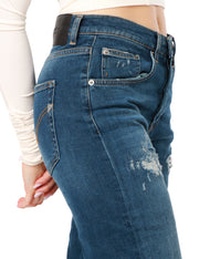 Jeans Jacklyn wide leg in denim stretch