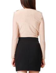 Body in jersey lurex