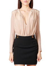Body in jersey lurex