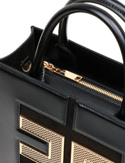 Borsa a mano piccola con logo rete