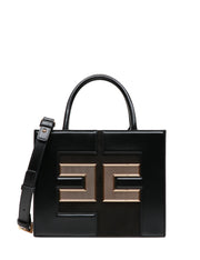Borsa a mano piccola con logo rete