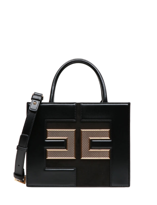 Borsa a mano piccola con logo rete