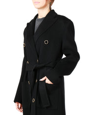 Cappotto con cintura