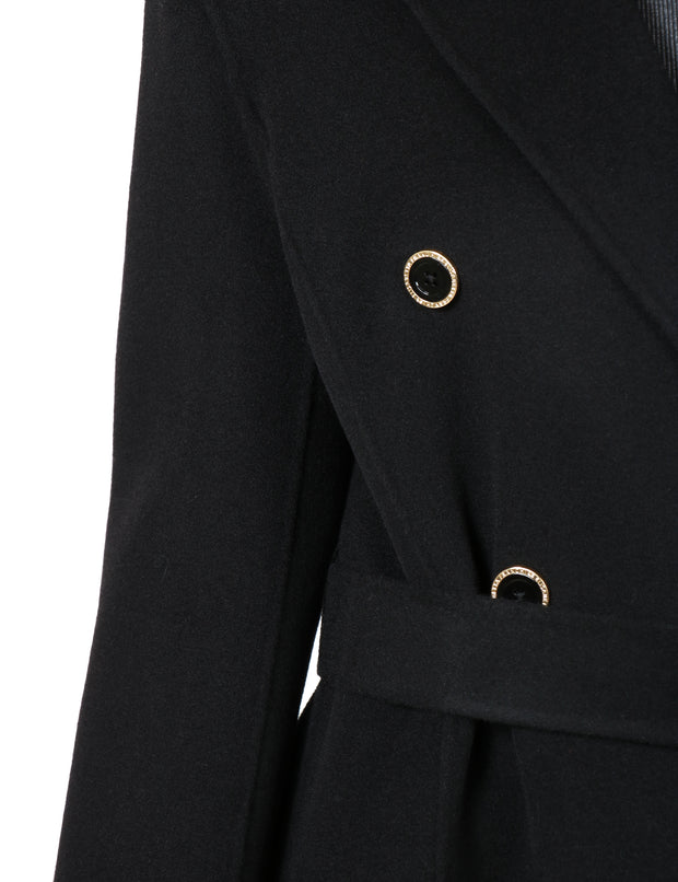 Cappotto con cintura