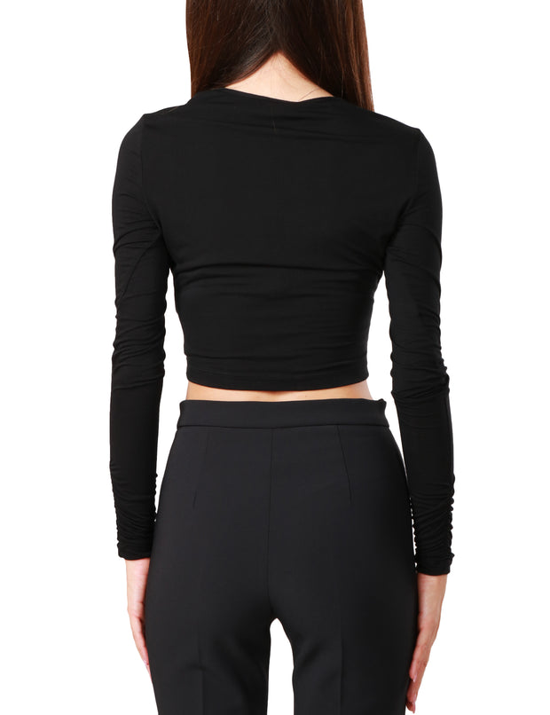 Maglia in jersey con bustier