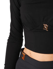 Maglia in jersey con bustier