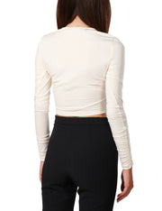Maglia in jersey con bustier