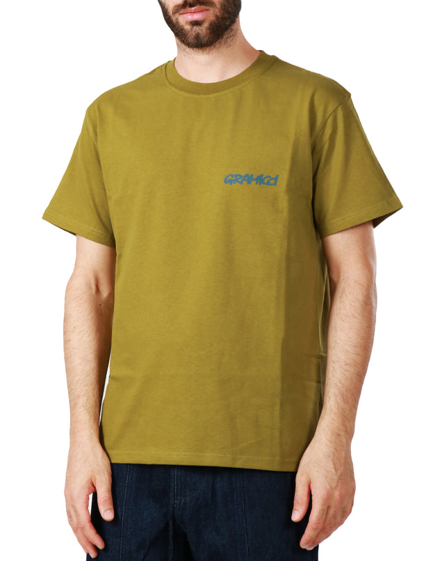T-shirt footprints tee