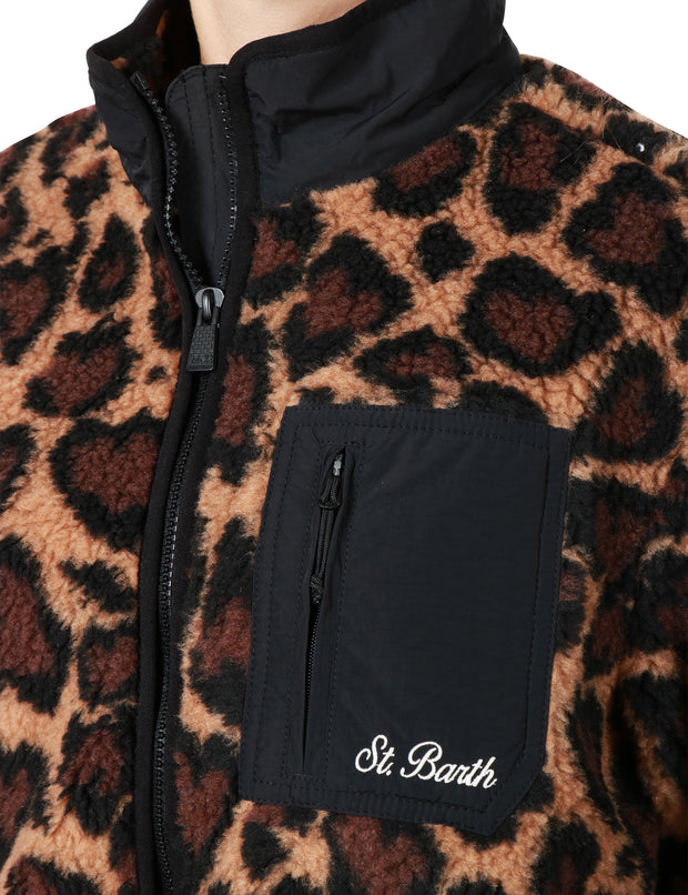 Giacca in sherpa