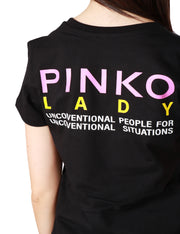 T -shirt oversize pinko lady