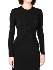 Abito neoprene fluido