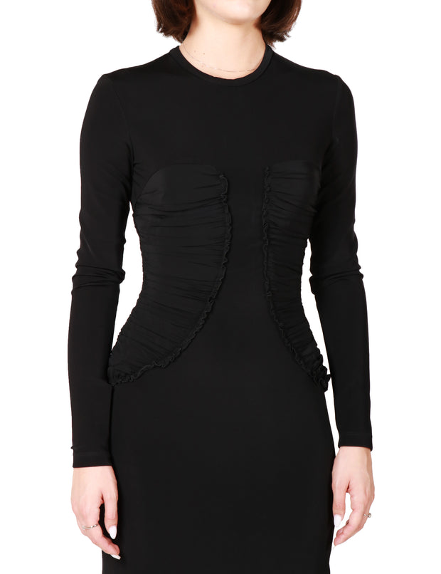 Abito neoprene fluido
