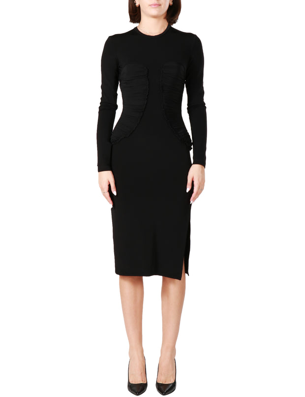 Abito neoprene fluido