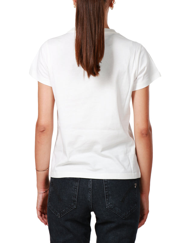 T -shirt con micro logo Pinko