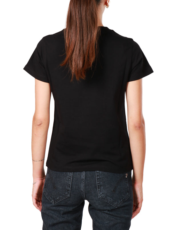 T -shirt con micro logo Pinko