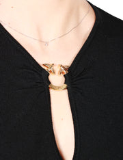 Maglia costina lana