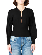 Maglia costina lana