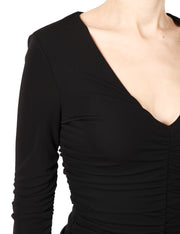 Abito interlock crepe