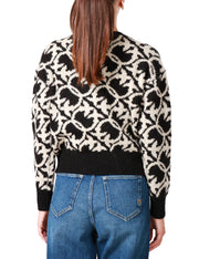 MAGLIA LANA E ALPACA LOVE BIRDS
