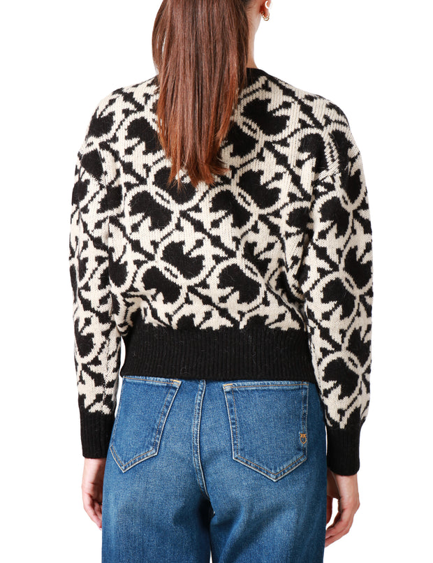 MAGLIA LANA E ALPACA LOVE BIRDS