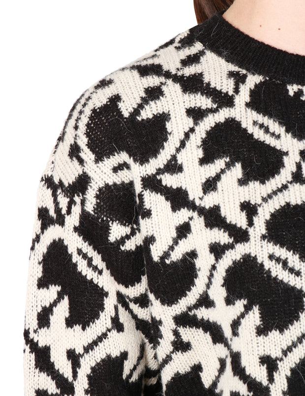 MAGLIA LANA E ALPACA LOVE BIRDS