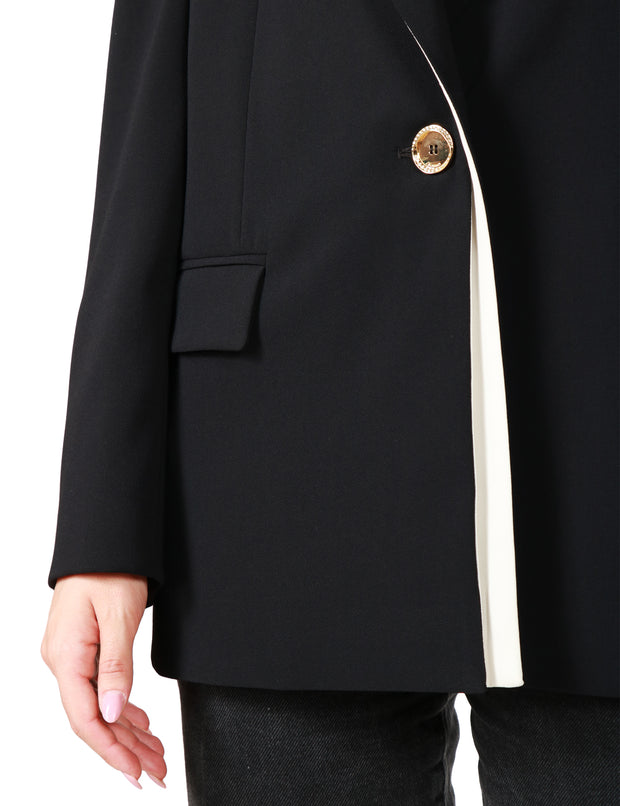 Giacca crepe stretch