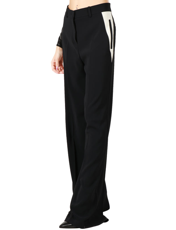 Pantalone crepe stretch