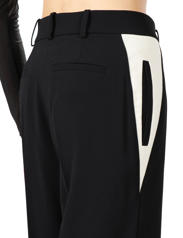Pantalone crepe stretch